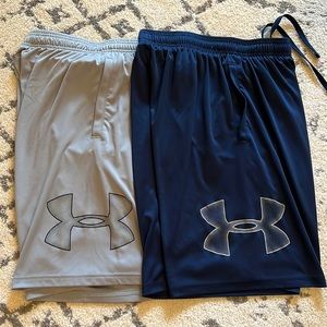 (2) Mens Under Armour Shorts- Medium